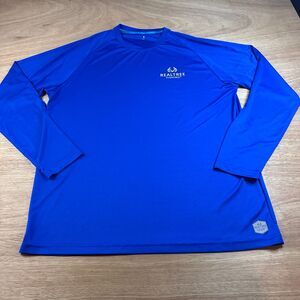Realtree Fishing Pro Series Shirt Men’s XL Blue Long Sleeve Performance Tee
